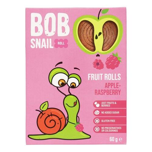 BOB SNAIL apple-raspberry fruit roll 60g