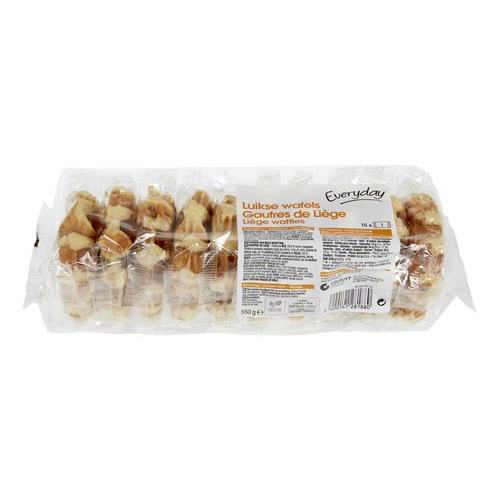 EVERYDAY Luikse wafels 10x55g