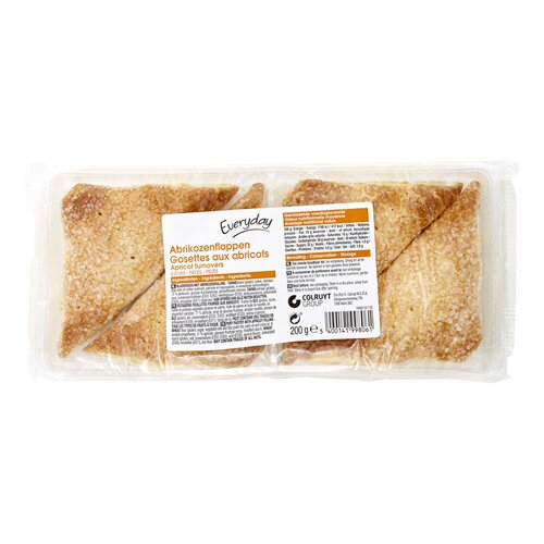 EVERYDAY abrikozenflappen 4x50g