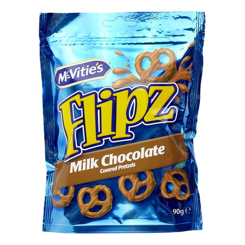 FLIPZ melk chocolade pretzels 90g