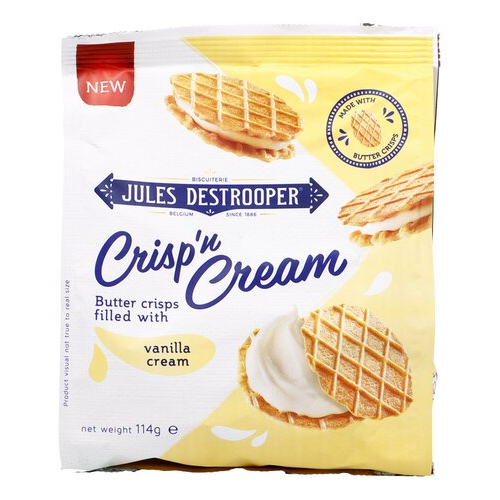JULES DESTROOPER Gevuld Vanille 114g