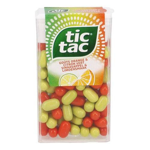 TIC TAC Limoen & Sinaasappel 49g