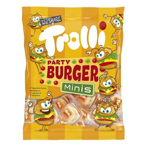 TROLLI mini hamburgers 170g