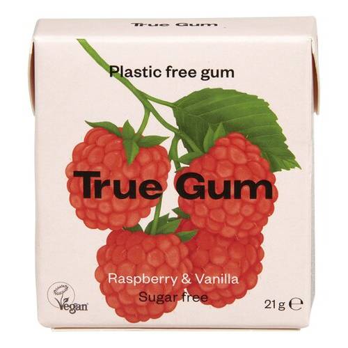 TRUE GUM Rasberry & Vanilla 21g