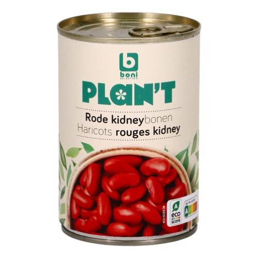 BONI PLAN'T rode bonen blik 400g