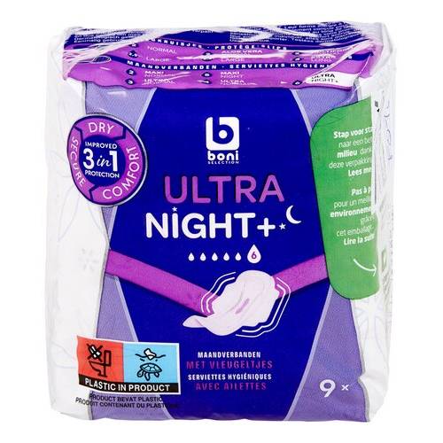 BONI maandverband Ultra All night 9st