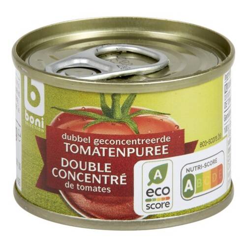 BONI tomatenpuree dubbel geconcentr 70g