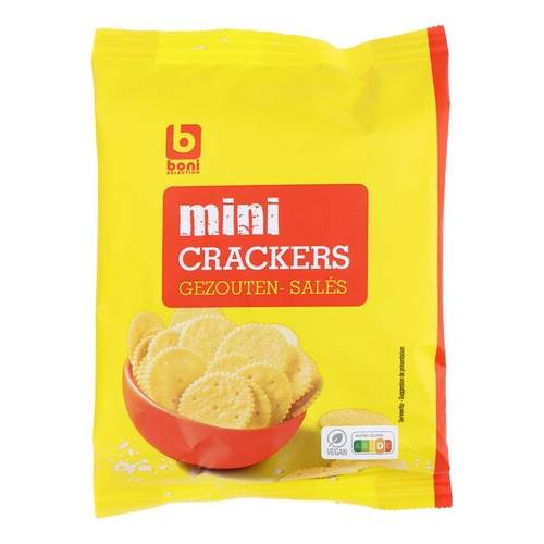 BONI zoute crackertjes 120g