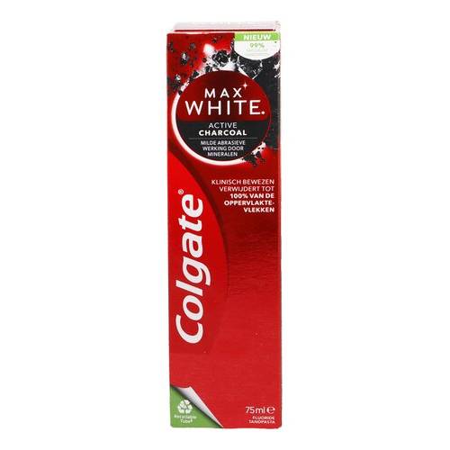 COLGATE MAX WHITE TP Activ.charcoal 75ml