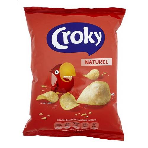 CROKY chips Naturel 45g