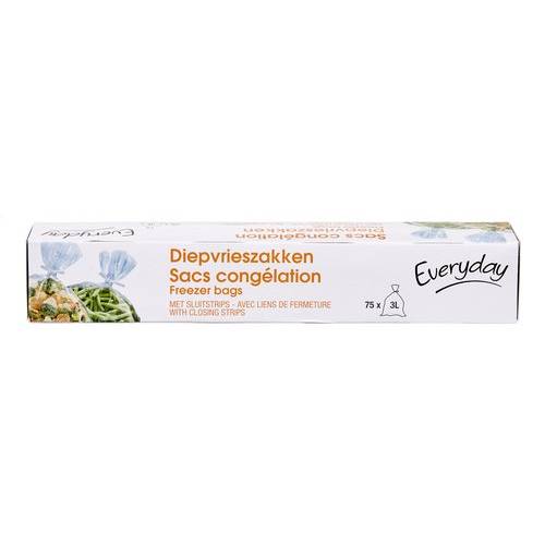 EVERYDAY diepvrieszak 75x3L