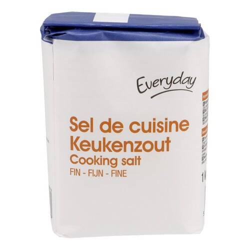 EVERYDAY fijn keukenzout 1kg