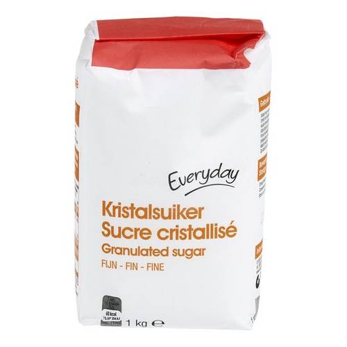 EVERYDAY fijne kristalsuiker 1kg