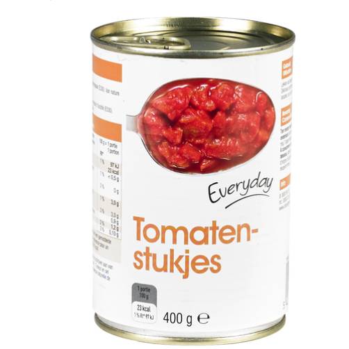 EVERYDAY tomatenstukjes 400g