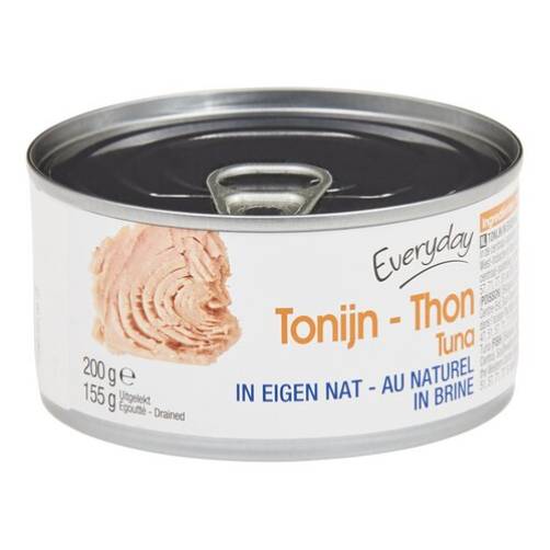 EVERYDAY tonijn in eigen nat 200g