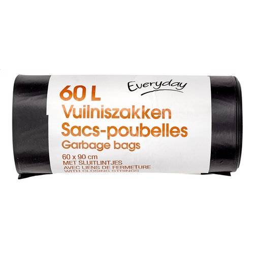 EVERYDAY vuilniszak 15x60L