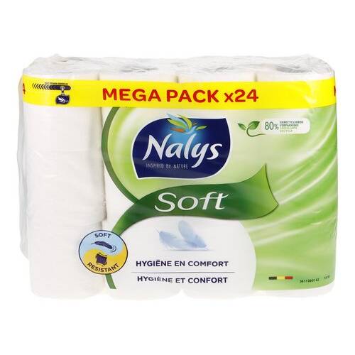 NALYS toiletpapier Soft 2l 130v 24r