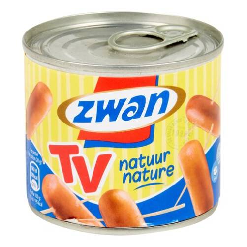 ZWAN TV worstjes natuur 230g