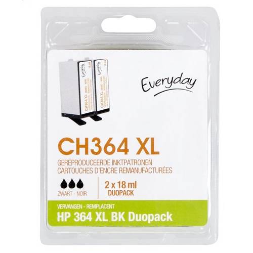 EVERYDAY HP 364 XL duopack Black EVERYDAY HP 364 XL duopack Black