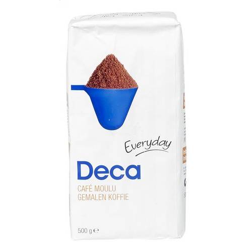 EVERYDAY koffie gemalen Deca 500g
