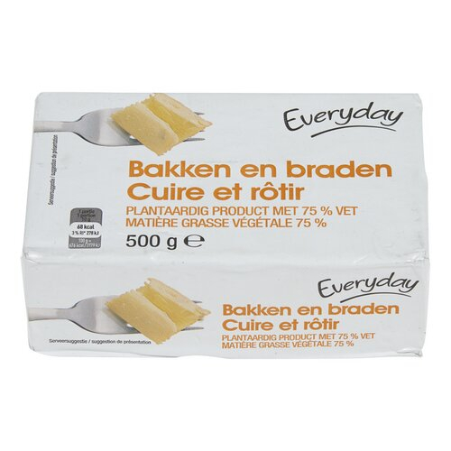 EVERYDAY margarine bakken en braden 500g