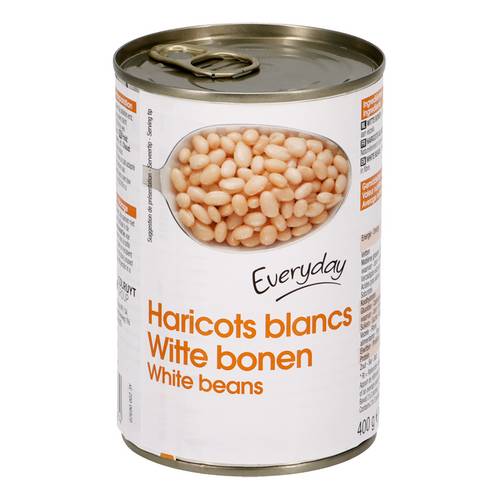 EVERYDAY witte bonen blik 400g
